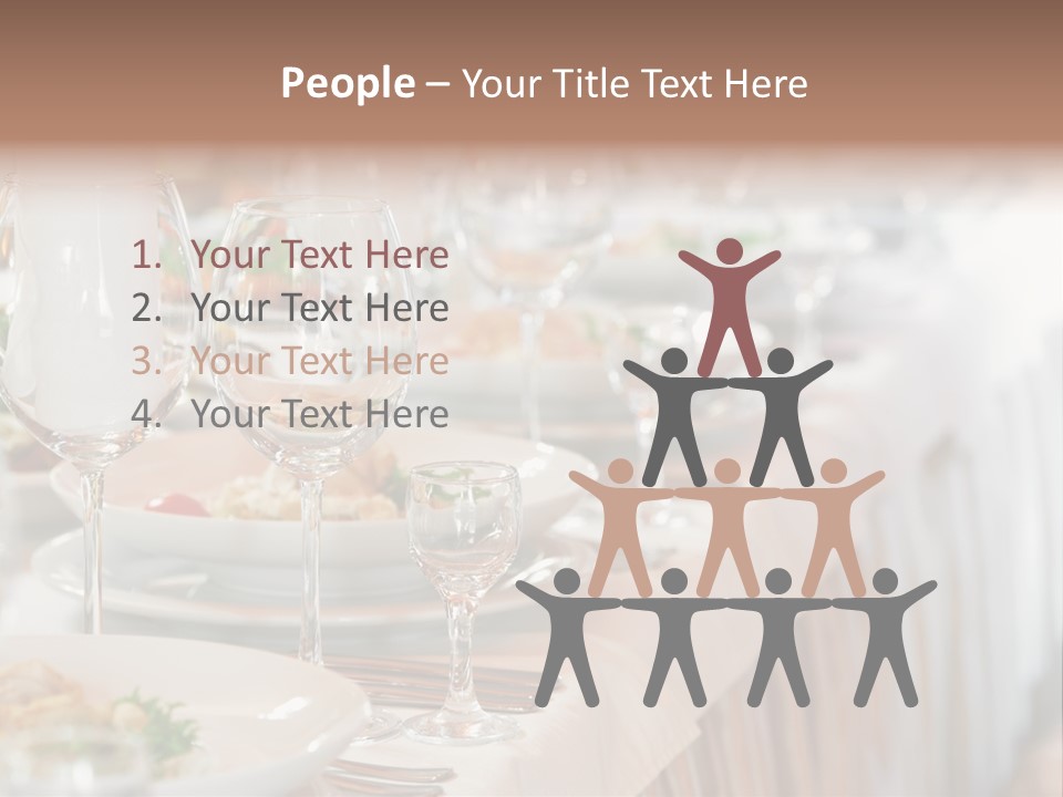 Catering Stock PowerPoint Template