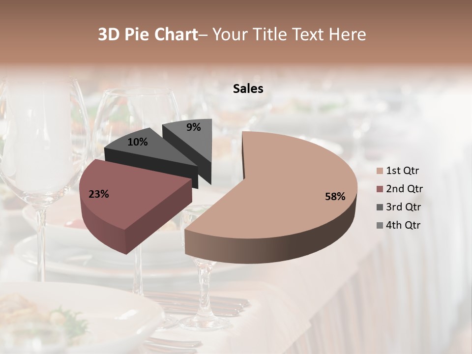 Catering Stock PowerPoint Template