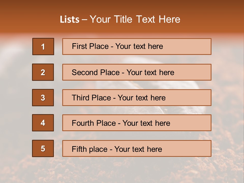 Kaffee Bild PowerPoint Template