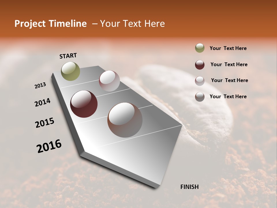 Kaffee Bild PowerPoint Template