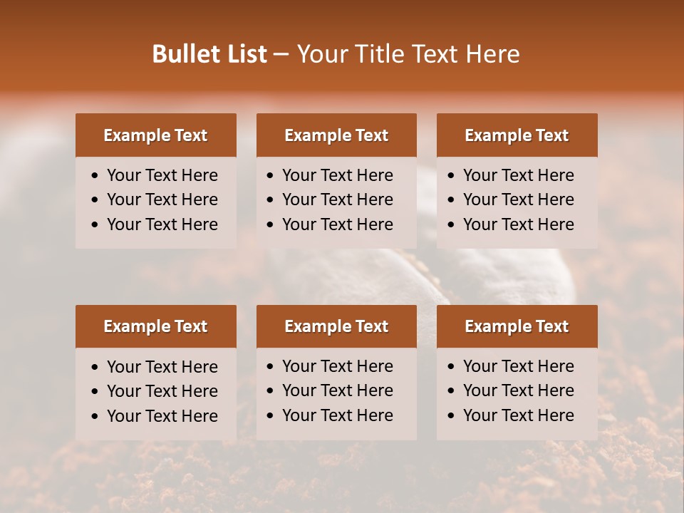 Kaffee Bild PowerPoint Template