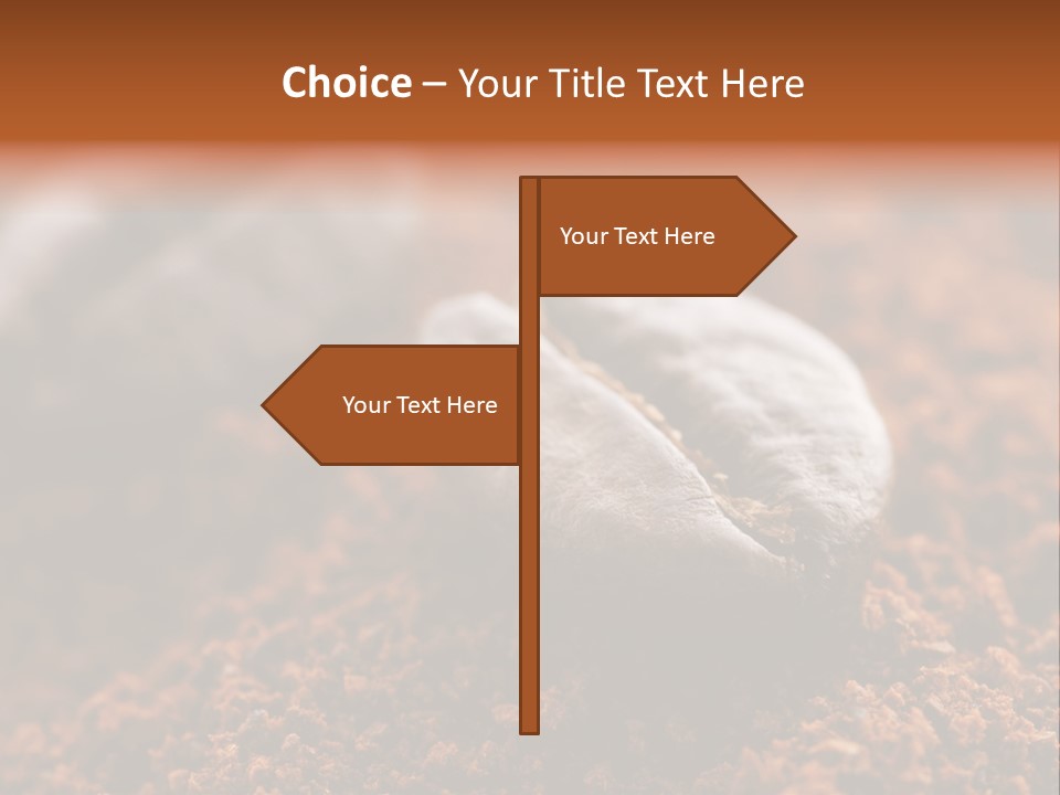 Kaffee Bild PowerPoint Template