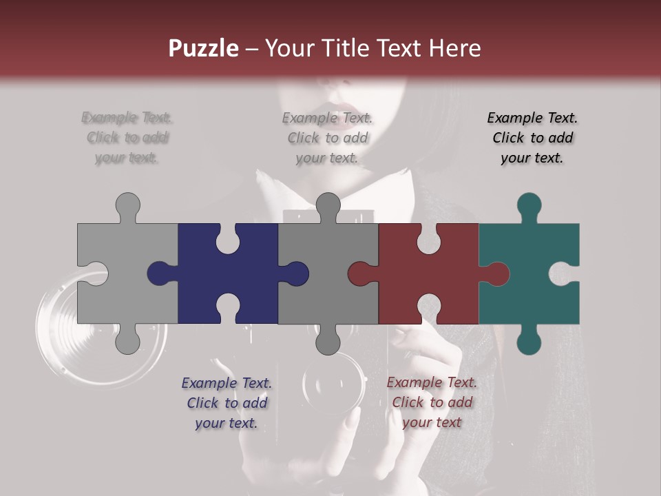 Vintage Retro Camera PowerPoint Template