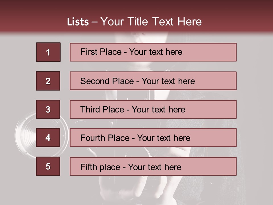 Vintage Retro Camera PowerPoint Template