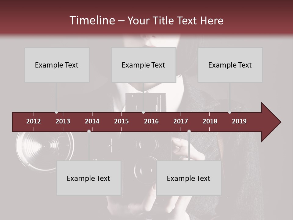 Vintage Retro Camera PowerPoint Template