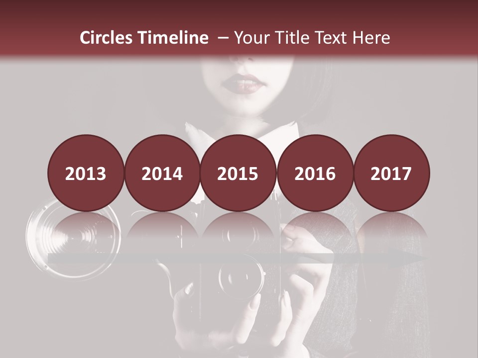 Vintage Retro Camera PowerPoint Template