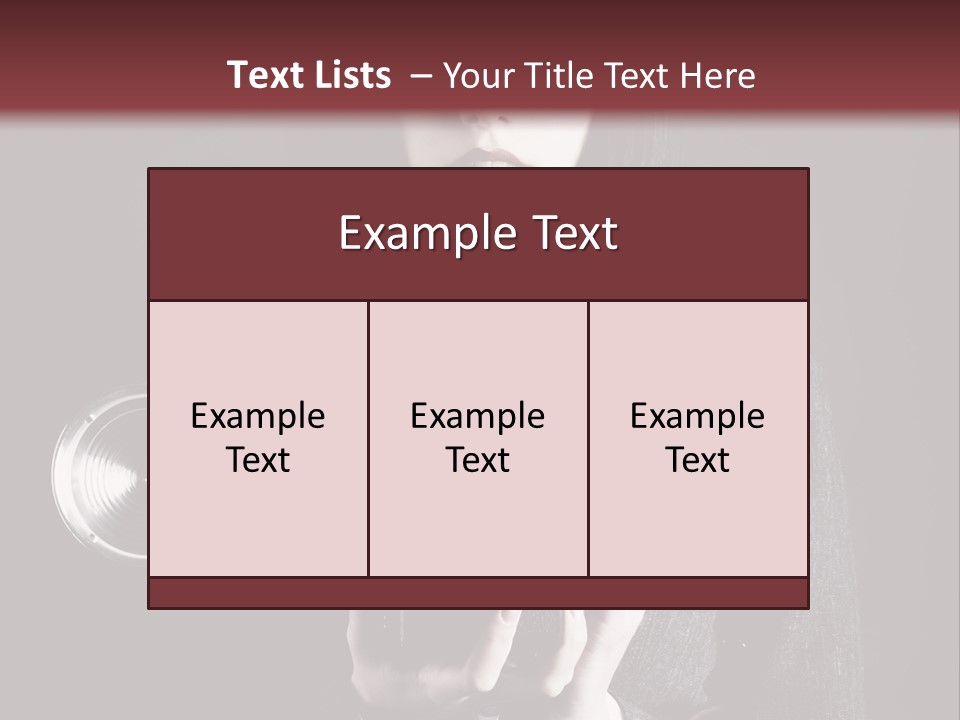 Vintage Retro Camera PowerPoint Template