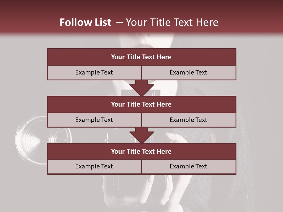 Vintage Retro Camera PowerPoint Template