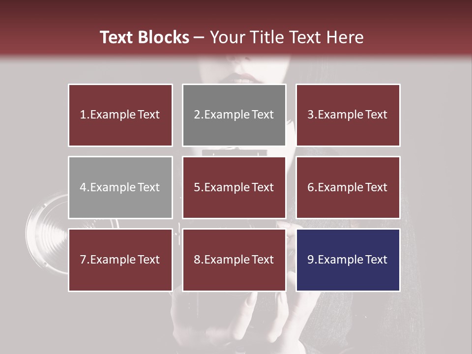 Vintage Retro Camera PowerPoint Template