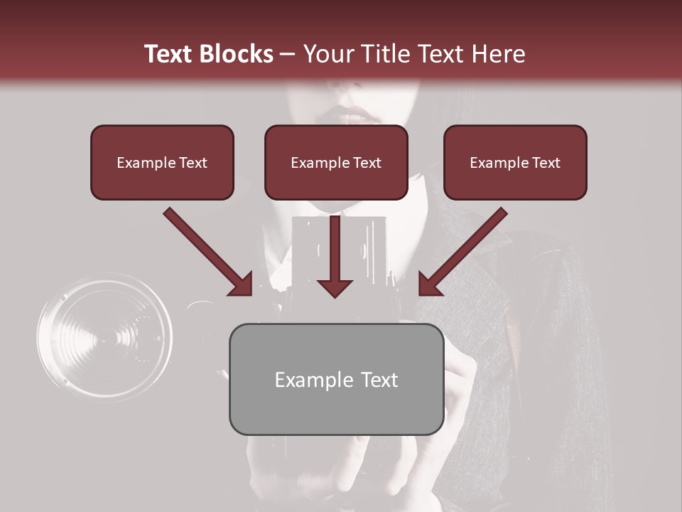 Vintage Retro Camera PowerPoint Template