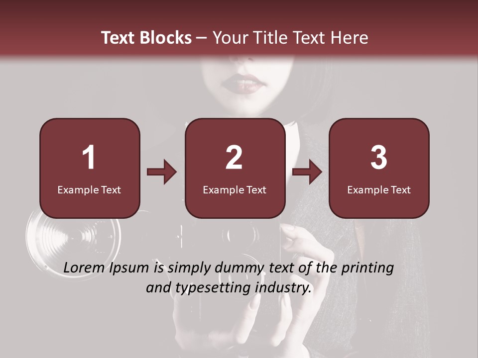 Vintage Retro Camera PowerPoint Template