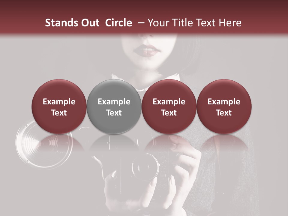 Vintage Retro Camera PowerPoint Template