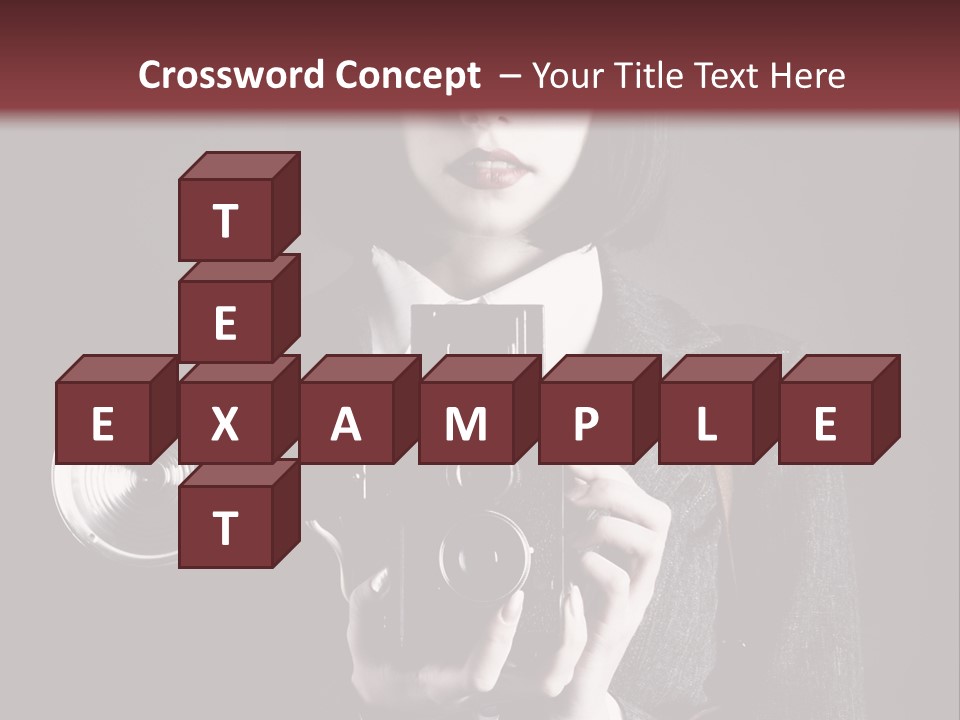 Vintage Retro Camera PowerPoint Template