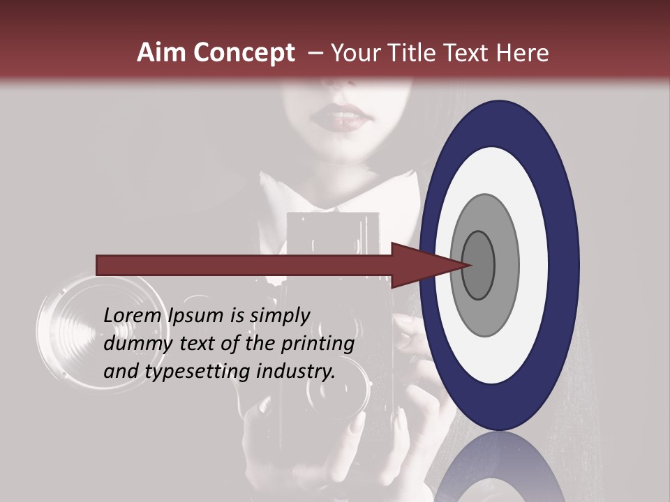 Vintage Retro Camera PowerPoint Template