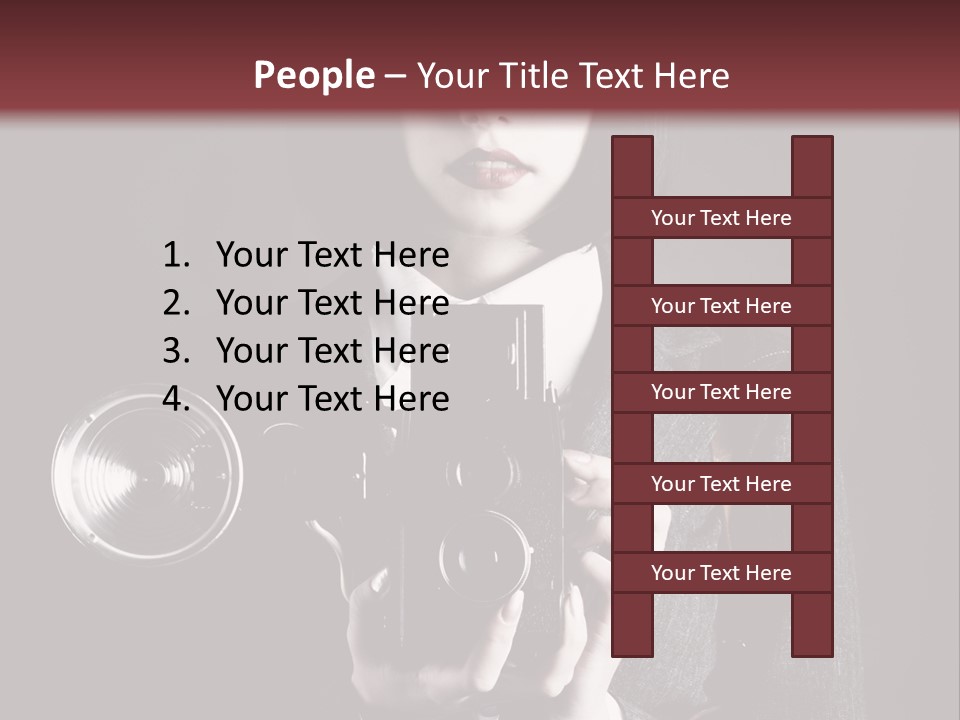 Vintage Retro Camera PowerPoint Template