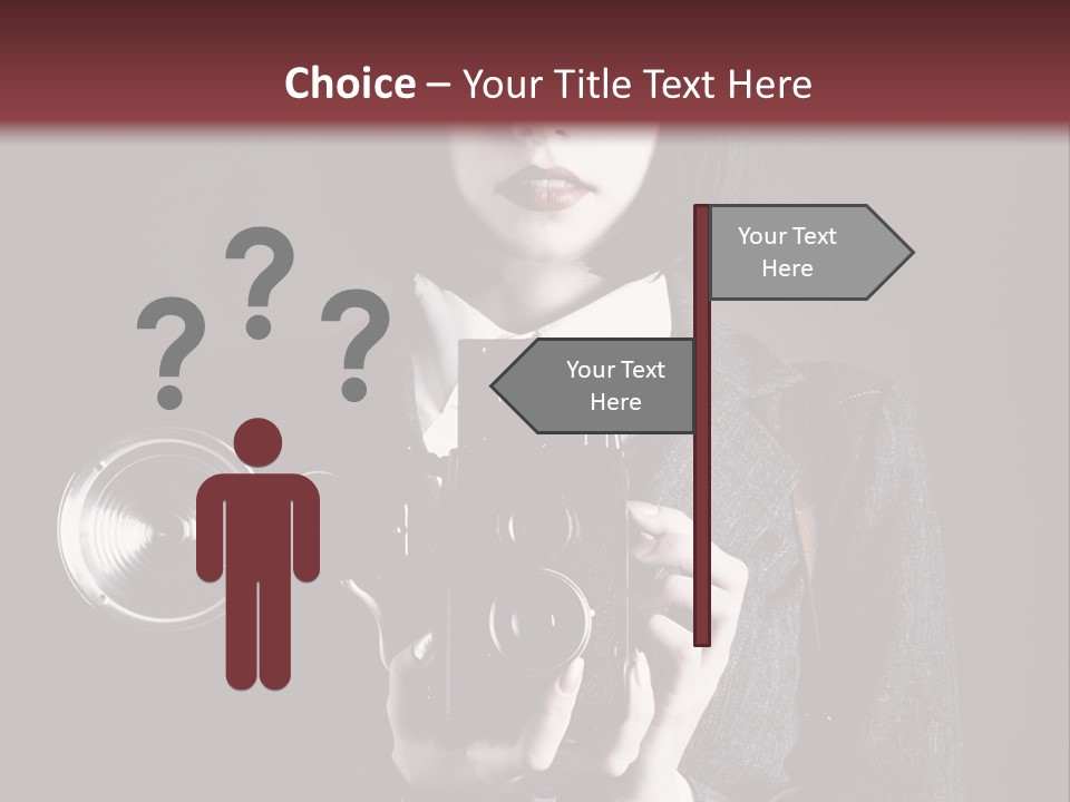 Vintage Retro Camera PowerPoint Template