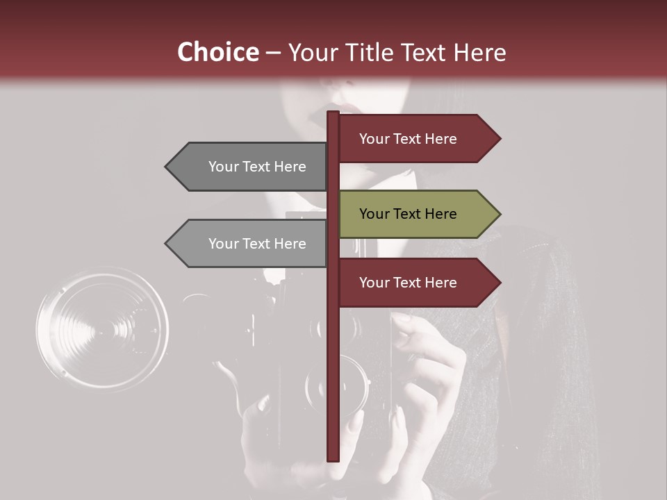 Vintage Retro Camera PowerPoint Template