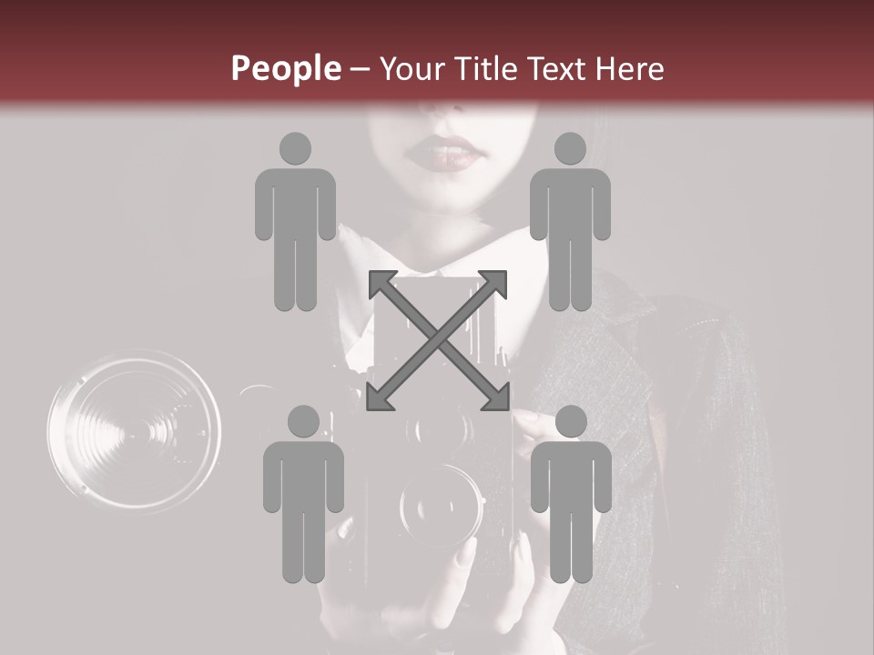 Vintage Retro Camera PowerPoint Template