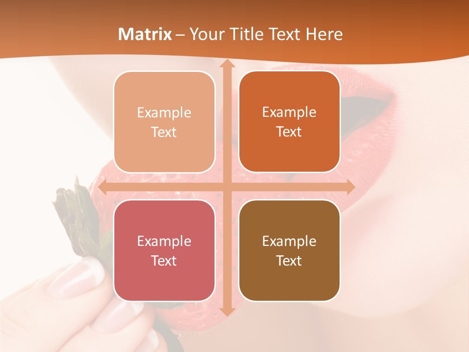 Industry Mouth Hand PowerPoint Template