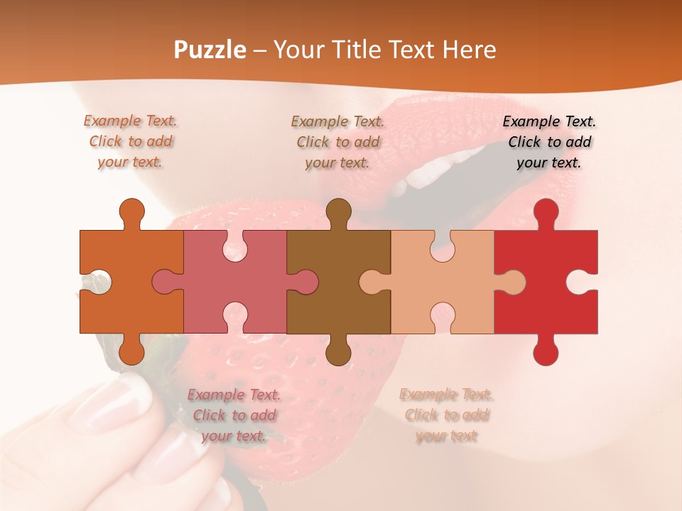 Industry Mouth Hand PowerPoint Template