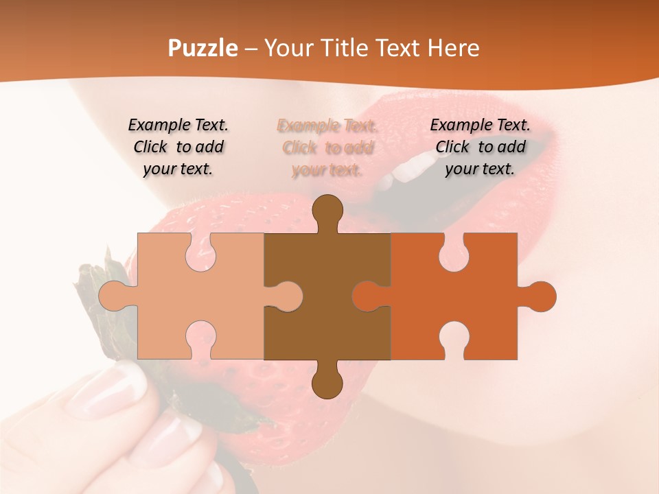 Industry Mouth Hand PowerPoint Template