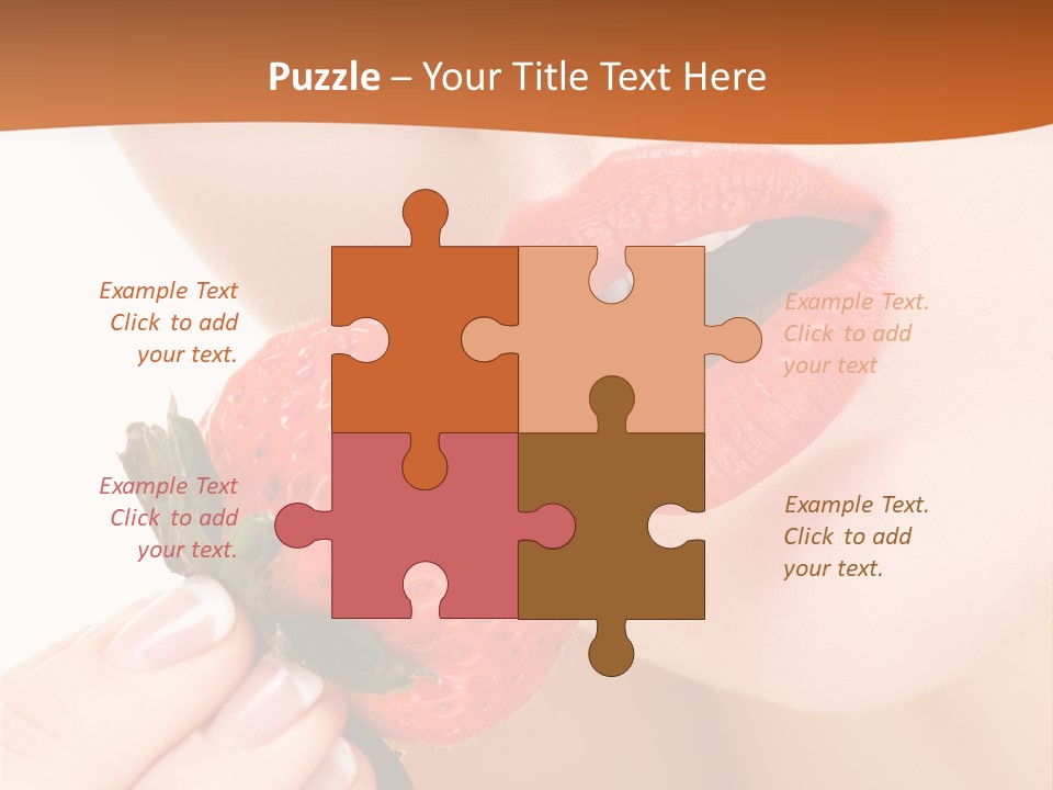 Industry Mouth Hand PowerPoint Template