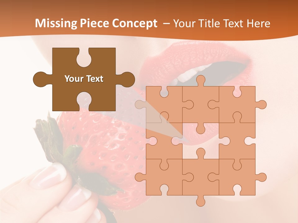 Industry Mouth Hand PowerPoint Template