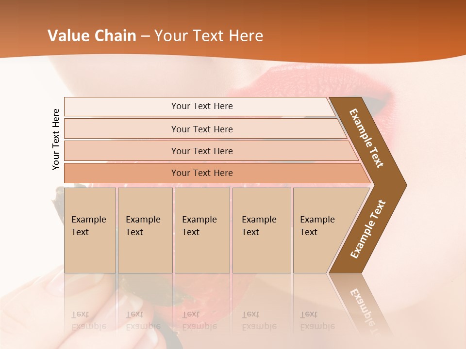 Industry Mouth Hand PowerPoint Template