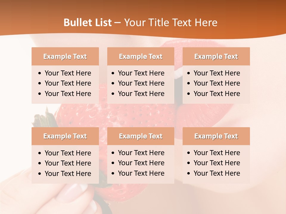 Industry Mouth Hand PowerPoint Template