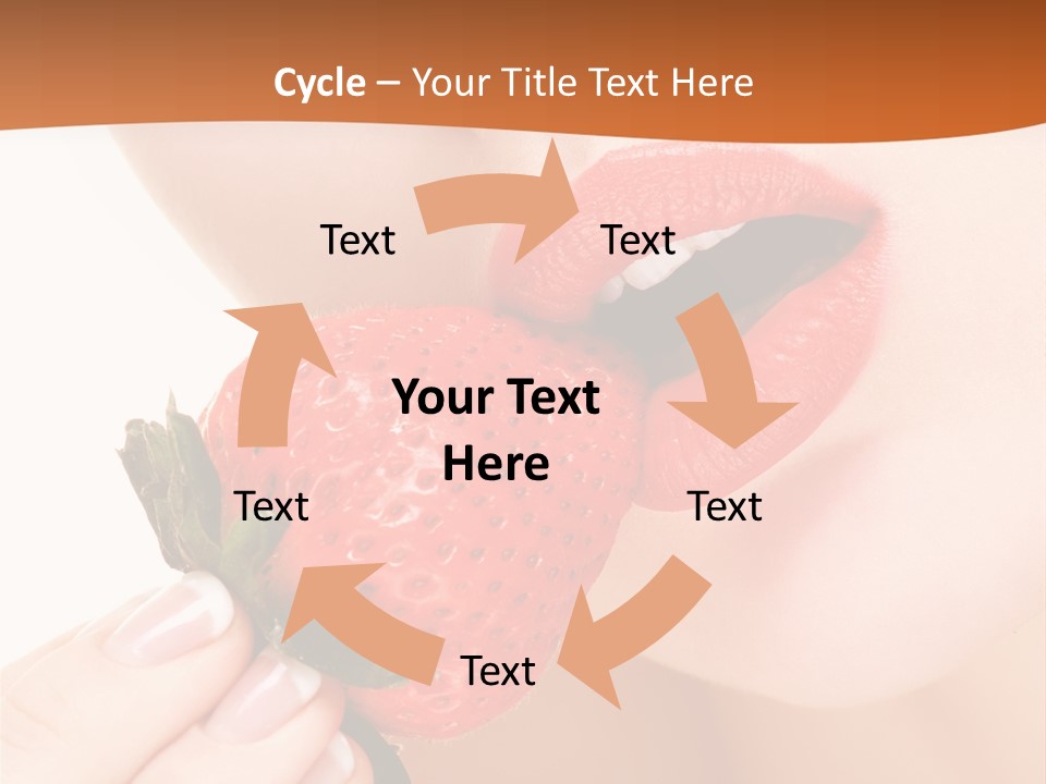 Industry Mouth Hand PowerPoint Template