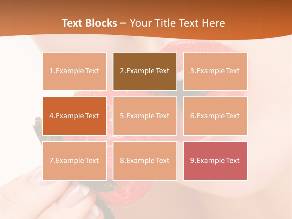 Industry Mouth Hand PowerPoint Template