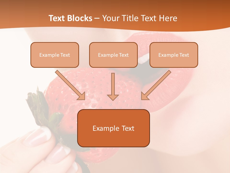Industry Mouth Hand PowerPoint Template