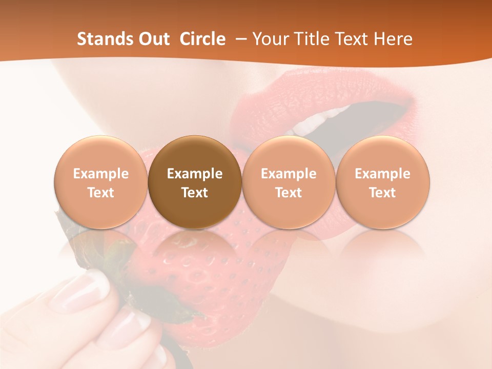 Industry Mouth Hand PowerPoint Template