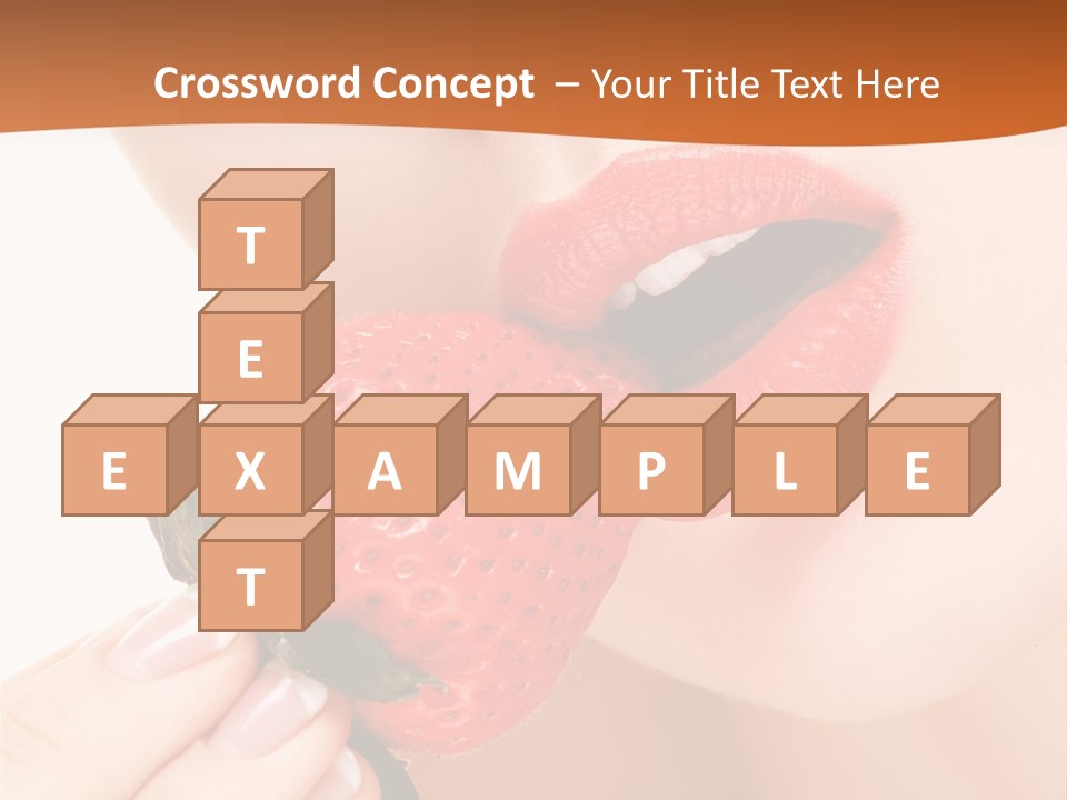 Industry Mouth Hand PowerPoint Template