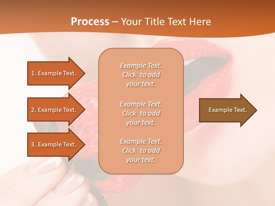 Industry Mouth Hand PowerPoint Template