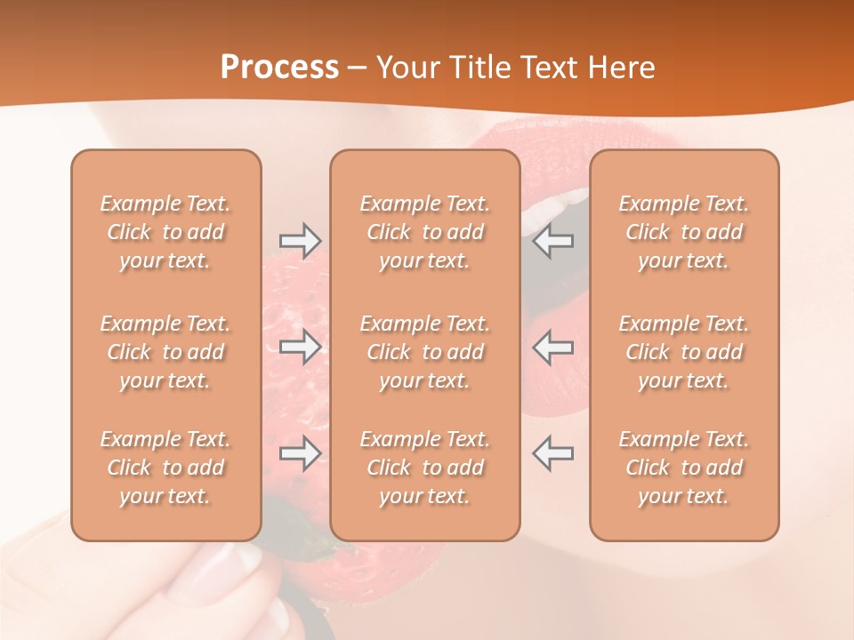 Industry Mouth Hand PowerPoint Template