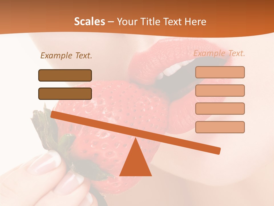Industry Mouth Hand PowerPoint Template