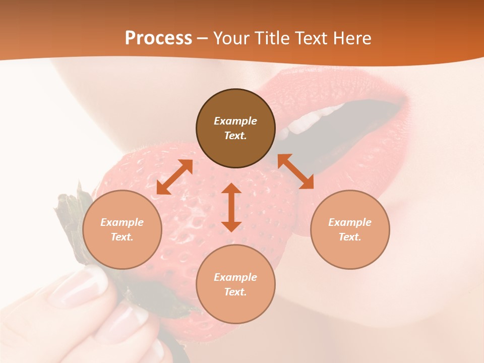 Industry Mouth Hand PowerPoint Template