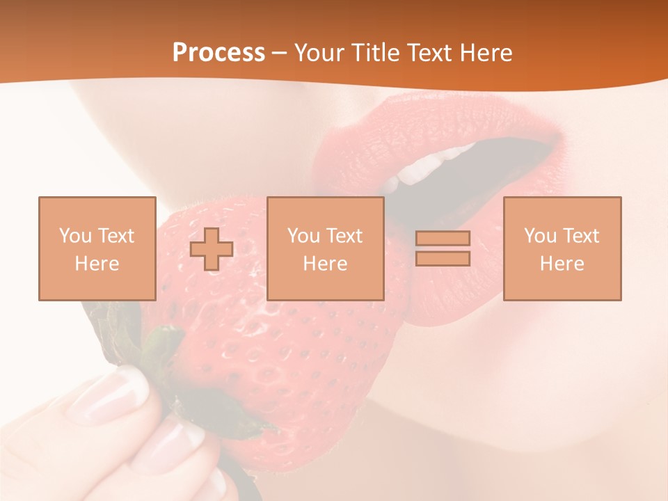 Industry Mouth Hand PowerPoint Template