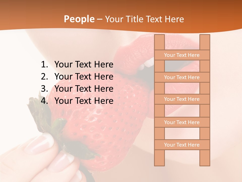 Industry Mouth Hand PowerPoint Template