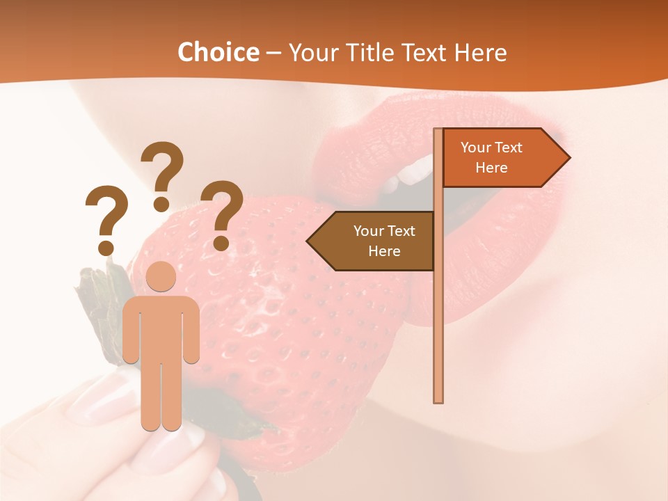 Industry Mouth Hand PowerPoint Template