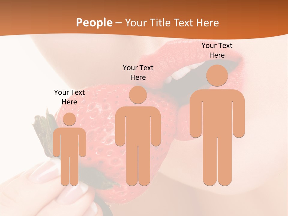 Industry Mouth Hand PowerPoint Template