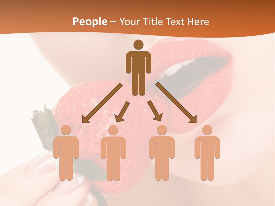 Industry Mouth Hand PowerPoint Template