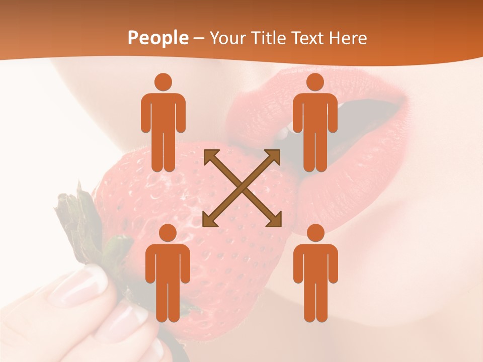 Industry Mouth Hand PowerPoint Template