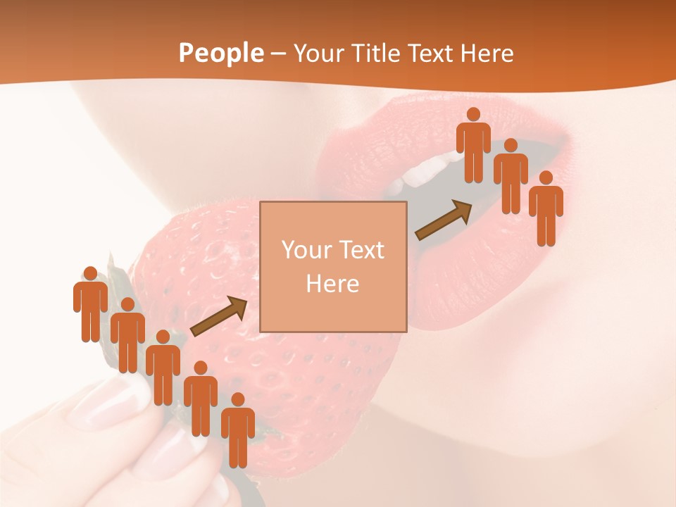 Industry Mouth Hand PowerPoint Template