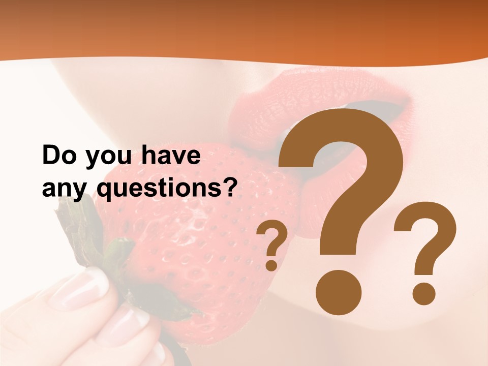 Industry Mouth Hand PowerPoint Template