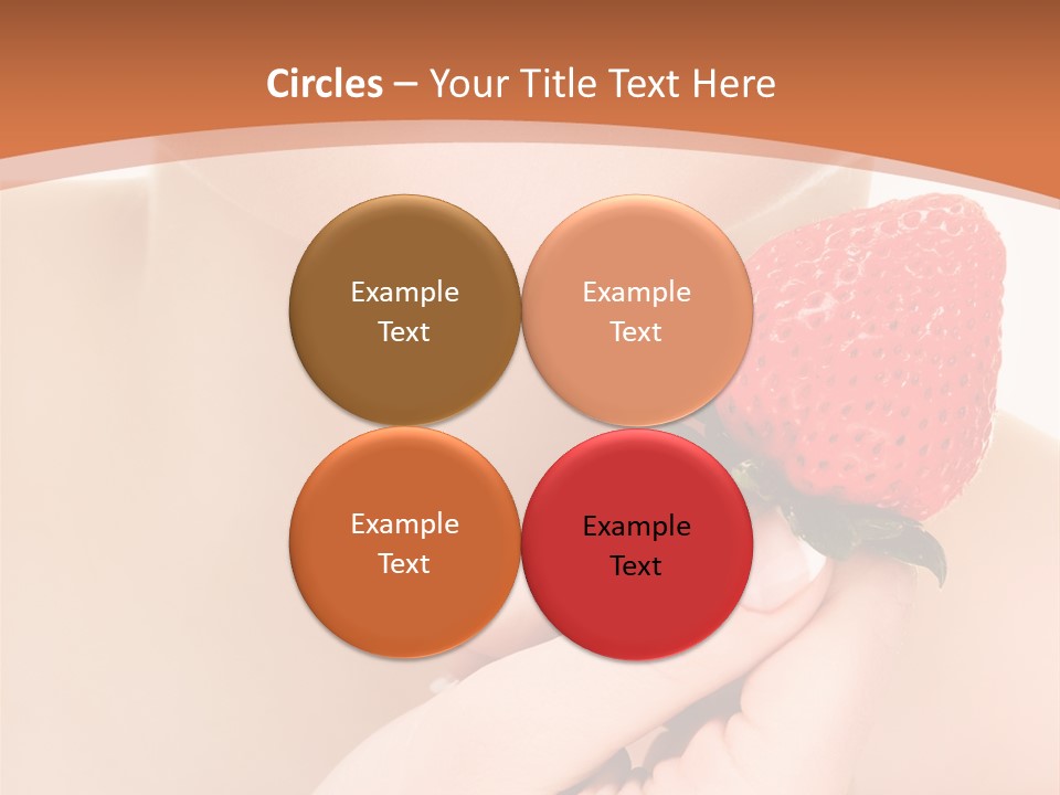 Beautiful Red Lips PowerPoint Template