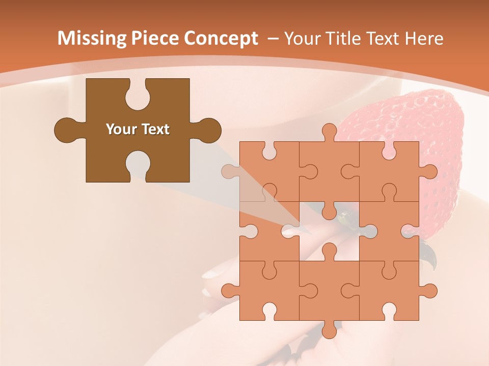 Beautiful Red Lips PowerPoint Template