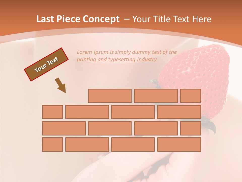 Beautiful Red Lips PowerPoint Template