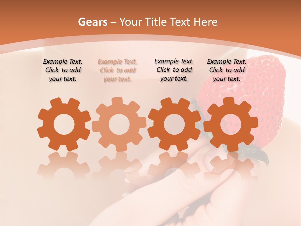 Beautiful Red Lips PowerPoint Template